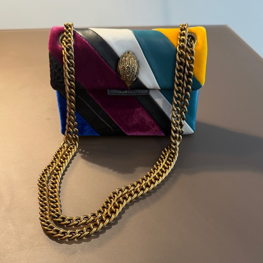 Multicolor Chain Strap Women Bag